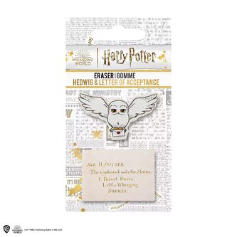 Cinereplicas Gumy 2 ks - Hedvika a dopis, Harry Potter