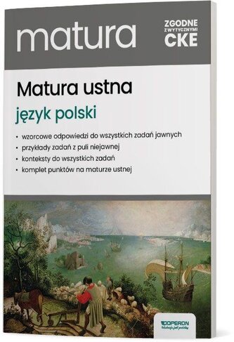 Matura 2025 Język polski Matura ustna ZRiP Matura 2025 Język polski Matura ustna ZRiP