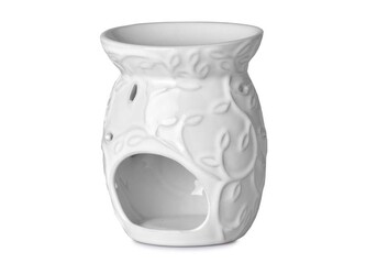 Aromalampa keramická 98x124mm, bílá