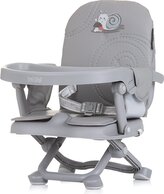 CHIPOLINO Přenosná jídelní židlička (Booster) Lollipop ash grey