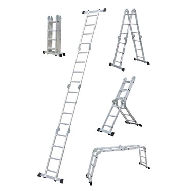 žebřík hliníkový multifunkční skládací 1x14  460cm PLA4.460 Procraft | PLA4.460
