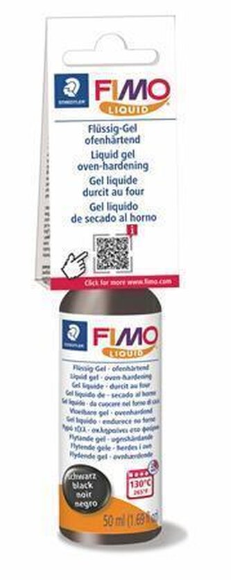 Żel termoutwardzalny Fimo 50ml czarny