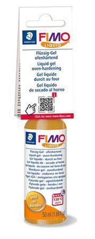 Żel termoutwardzalny Fimo 50ml złoty