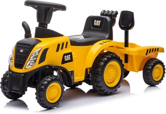 CHIPOLINO Odrážedlo Traktor CAT Yellow