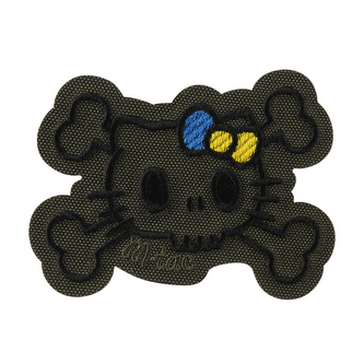 Nášivka M-Tac Hello Skull Kitty - ranger green Nášivka M-Tac Hello Skull Kitty - ranger green
