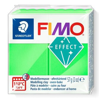 Masa termoutwardzalna Fimo 57g neon zielony