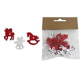 Vánoční přízdoby, 12 ks D6333