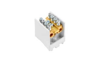 Svorkovnice stoupací HAK/1/25D, nekrytá, 80A, 1pól., 1x25mm2 a 4x16mm2, na DIN