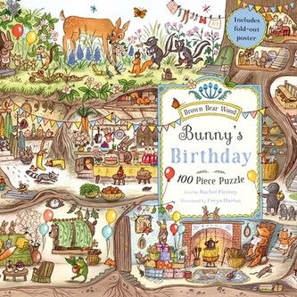 Chronicle Books Puzzle Bunnyho narozeniny100 dílků