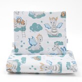 Oboustranný Set z Velvet do kočárku New Baby Dráček