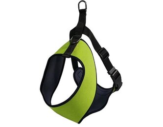 HUHUBAMBOO postroj do auta neopren, zelený vel. S