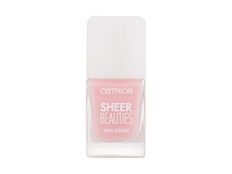 Catrice Sheer Beauties Lak na nehty Nail Polish 10,5 ml 090 Bubblegum Bliss pro ženy