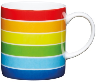 Porcelánový hrníček na espresso Rainbow