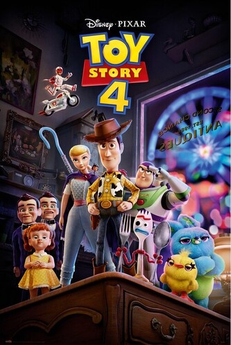 Plakát, Obraz - Toy Story 4 - One Sheet, 61 × 91.5 cm