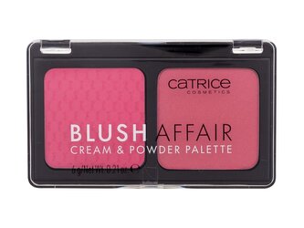 Catrice Blush Affair Tvářenka Cream & Powder Palette 6 g 020 Pleasing Pink pro ženy