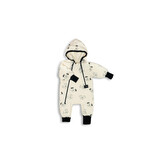 Teplákový overal rostoucí Tlapka; Barva: smetanová; Velikost: 86 - 92