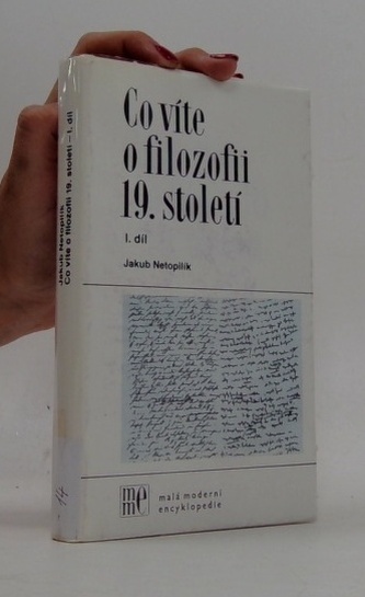 Co víte o filozofii 19. století, 1. díl