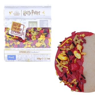 PME Cake Posypky kolejní - Nebelvír, Harry Potter PME Cake Posypky kolejní - Nebelvír, Harry Potter