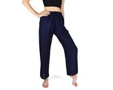 Kalhoty jóga OLVIR, tmavě modré M