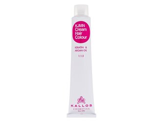Kallos Cosmetics KJMN Barva na vlasy Cream Hair Colour Keratin & Argan Oil 100 ml 4.5 Medium Mahogany Brown pro ženy