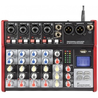 Citronic CSM-6 Mixážní pult s USB a Bluetooth Citronic CSM-6 Mixážní pult s USB a Bluetooth