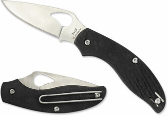 Byrd BY23GP Tern vreckový nôž 7 cm, čierna, G10