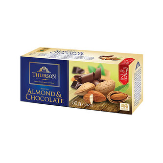 Thurson Almond & Chocolate, černý čaj (25 sáčků)