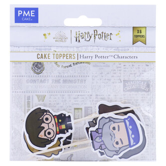 PME Cake Zápichy postavy Harry Potter 6 ks - hlavní hrdinové
