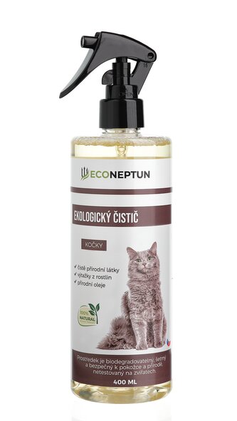 Ekologický čistič kočky natural 400 ml