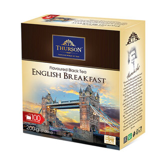 Thurson English Breakfast, černý čaj (100 sáčků)