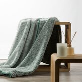 Přehoz na křeslo - sedačku SHEEP zelená 70x160 cm Mybesthome