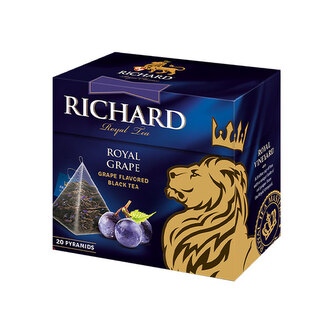 Richard Royal Grape, černý čaj (20 pyramidek) DMT 9/2024