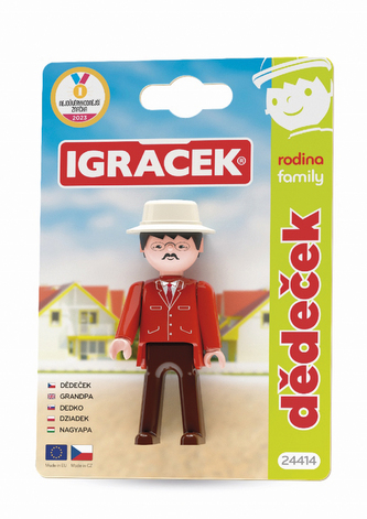 Igráček Rodina Dědeček - figurka Igráček Rodina Dědeček - figurka