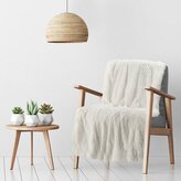 Přehoz na křeslo - sedačku TIFFANNY krémová 70x160 cm Mybesthome