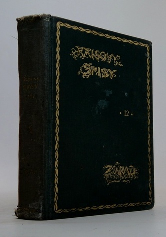 Západ pohorský obraz