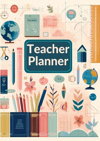 Lehrer Planner :Teacher Planner: ideal als Lehrer Geschenk für Lehrerinnen und Lehrer