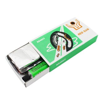 Sada záplat na opravu duše Red Sun 3,2 x 2,2 cm 1 + 48 ks