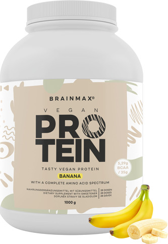 BrainMax Vegan protein, 1000 g BrainMax Vegan protein, 1000 g