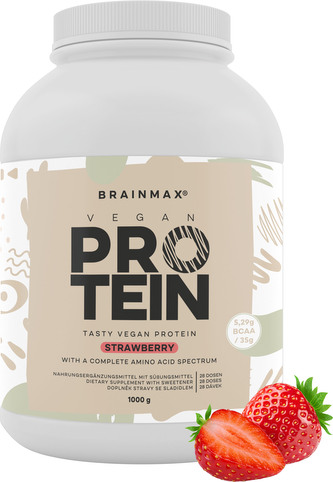 BrainMax Vegan protein, 1000 g BrainMax Vegan protein, 1000 g