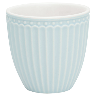Mini porcelánový hrnek na latté Alice Pale Blue