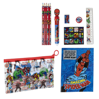 Set školních potřeb Marvel|Avengers: Amazing Spiderman (blok A6 10,5 x 14,8 cm)