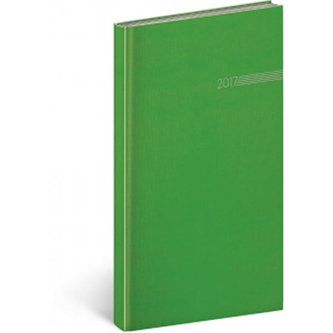 Capys kapesní diář Zelená 2017