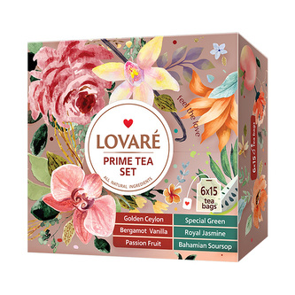 Lovaré Prime Tea Set (90 sáčků)