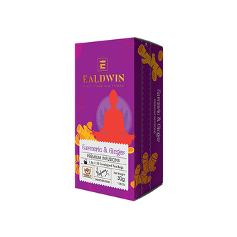 Ealdwin Turmeric & Ginger, bylinný čaj (20 sáčků)