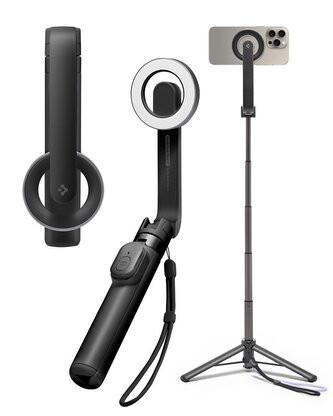 Spigen MagSafe Tripod Selfie Stick, black
