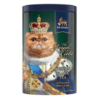 Richard Royal Cats Red Persian, černý čaj (20 pyramid)