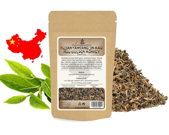 Černý čaj China Fujian Tanyang Jin Mao Hou Golden Monkey 100 g