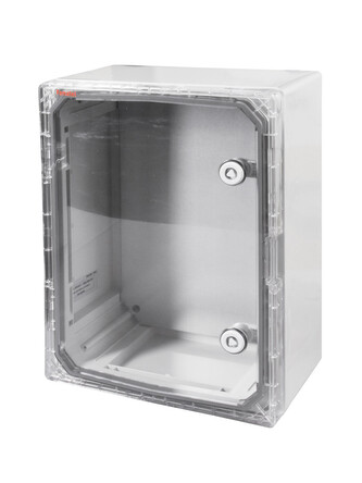 Skříň 39134-T MAGNA IP65, 400x300x165mm, průhledné dveře, součást: montážní deska