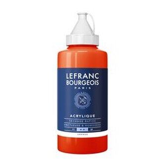 Akrylová barva Lefranc 750ml – 401 Orange