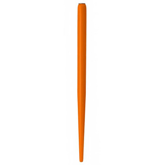 Dřevěná násadka oranžová lakovaná